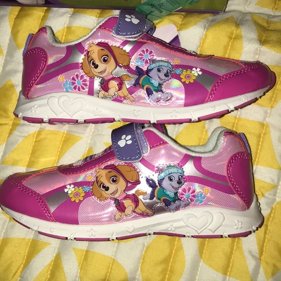 Paw Patrol girls Velcro sneakers that light up - Picture 3 of 8